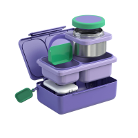 OmieBox UP  Lunch Box - Galaxy Purple